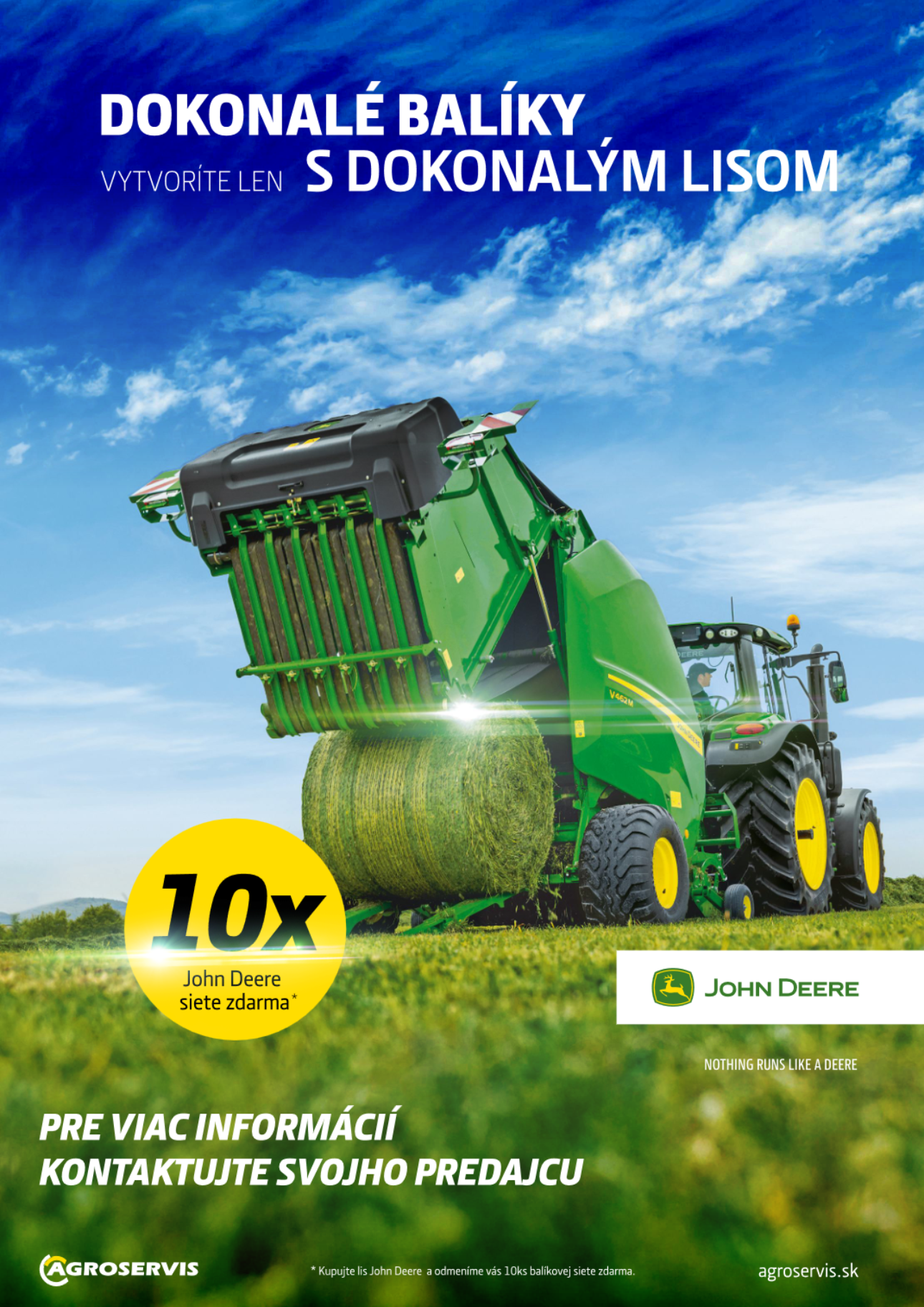 Akcia na Lisy John Deere 2026