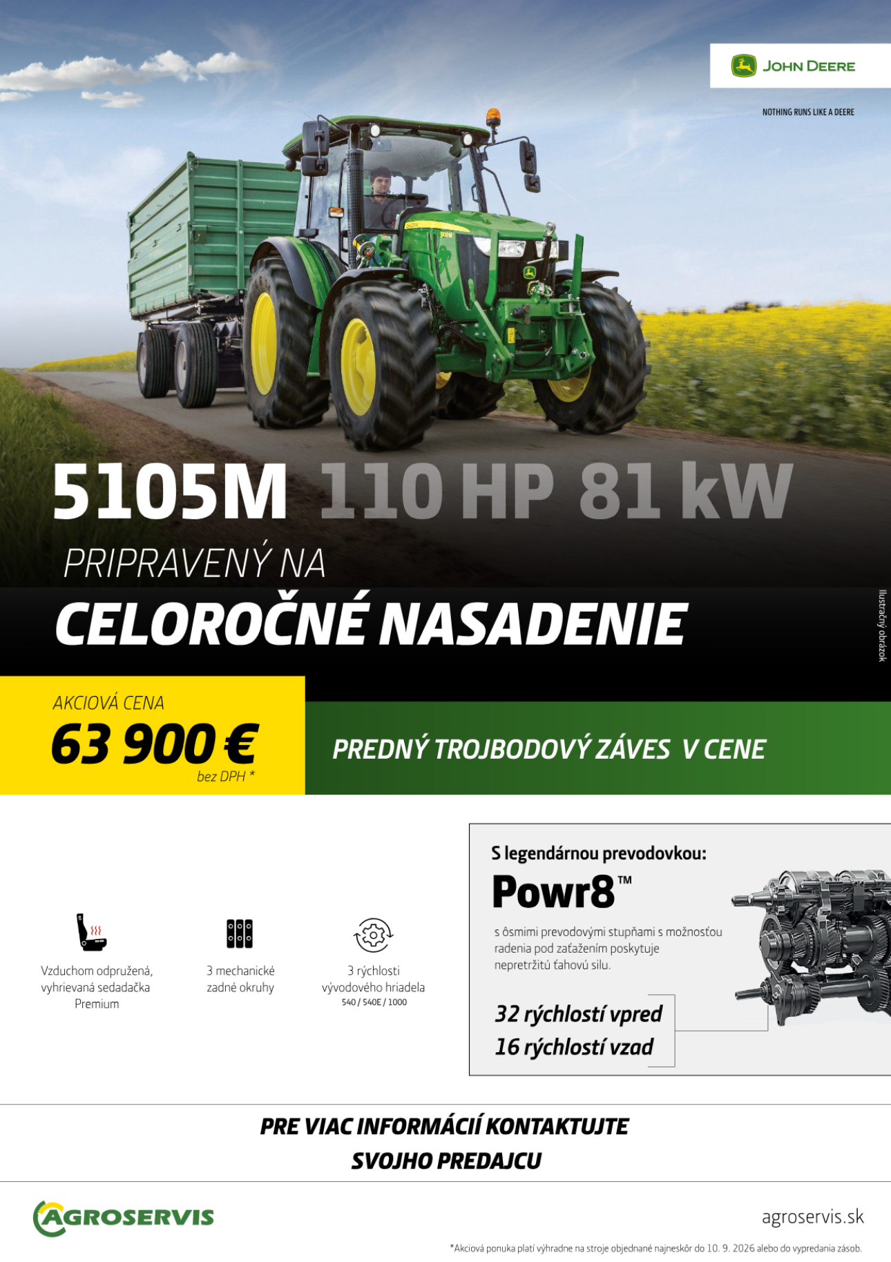 5105M Pripravený na celoročné nasadenie