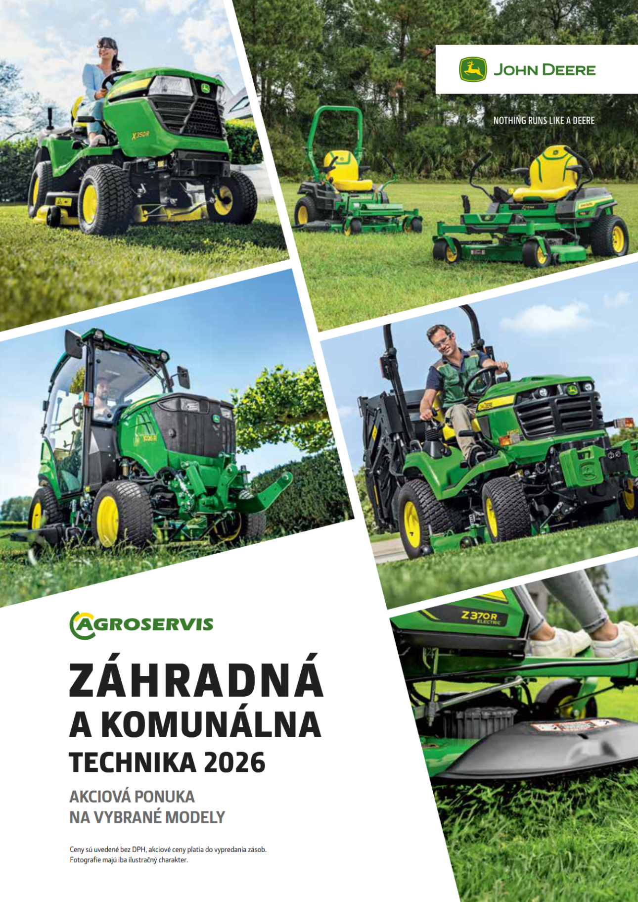 Záhradná a komunálna technika 2026 - Akciový katalóg