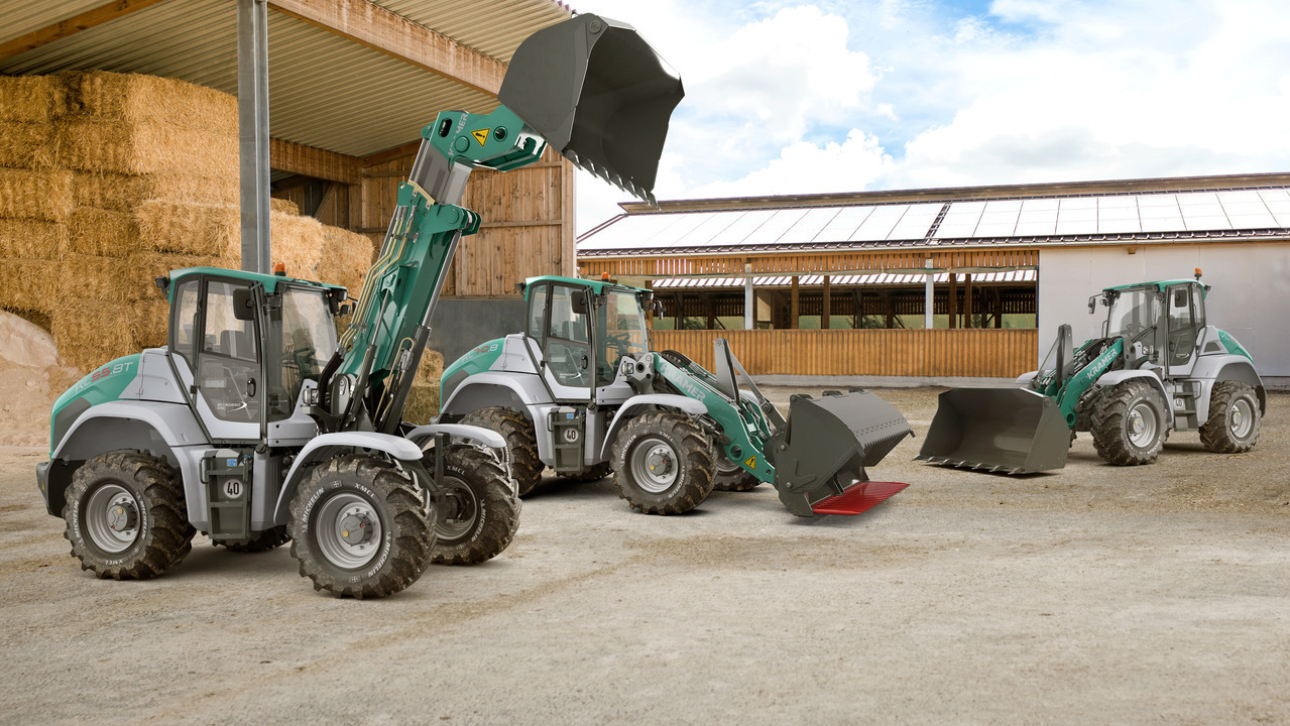 Kolesové teleskopické nakladače